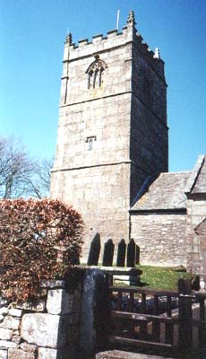 St Breward parish church.